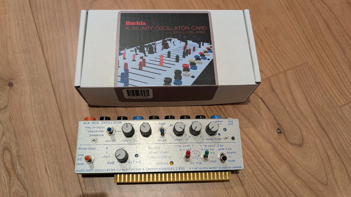 機材売ります） Buchla Easel Auxiliary Oscillator Card 波形可変の