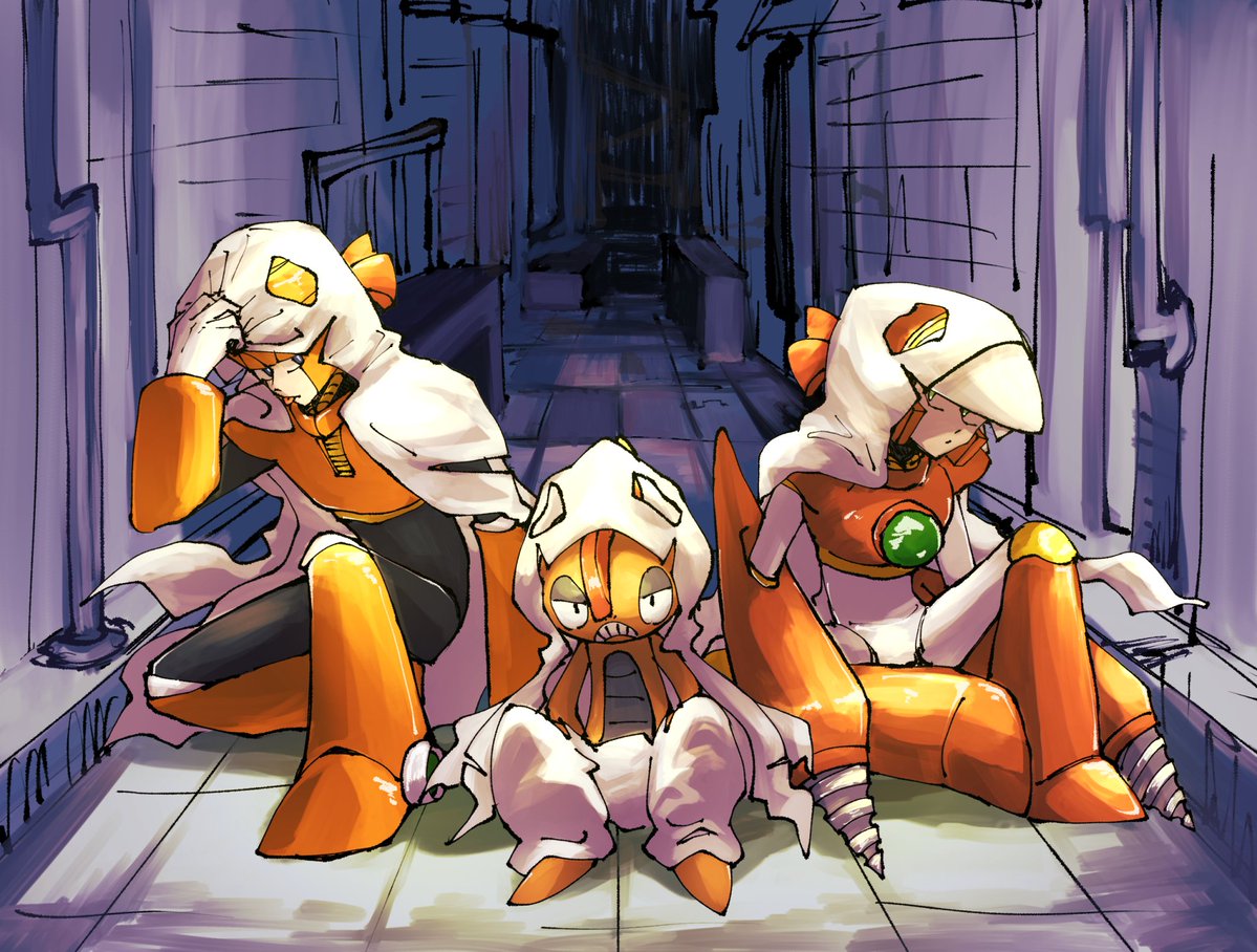 ara_srmc's tweet photo. メガズルズキンちゃんのデザインが刺さりすぎて推したちにも着て欲しかったという謎絵です https://t.co/NH7sXuoJ8I