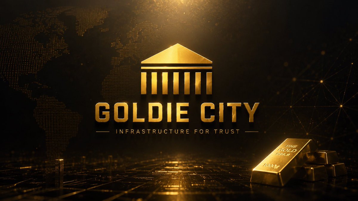 GoldieCity's tweet photo. Some industries aren’t looking to be reinvented.

The precious metals industry is one of them.

Decades of trust already exist between dealers, vault operators, custodians, and the institutions they work with.

That trust isn’t a barrier to innovation.

It’s the foundation innovation should build on.

Infrastructure shouldn’t ask an industry to start over.

It should help the people already in the ecosystem work together more efficiently, coordinate information more easily, and verify ownership with greater confidence.

That’s the kind of infrastructure we’re building at Goldie City.

#GoldieCity #PreciousMetals #Infrastructure #DigitalOwnership #Verification