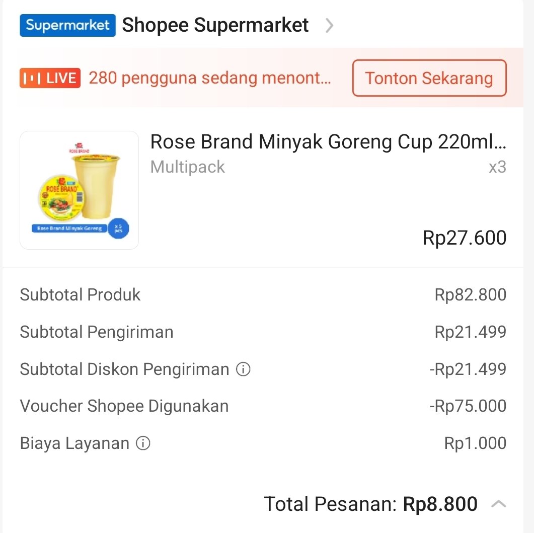 RacunBelanja's tweet photo. Lho dapet lagi 😳😳
Caranya masih sama kaya biasanya ya

Pake shopee lite, standby di keranjang 
Produknya udah dichecklist, tinggal klik klik checkout aja terus (spam klik)

Waktunya pas 59.5 (mili detik) udah diklik https://t.co/Pqzi2hdYsr