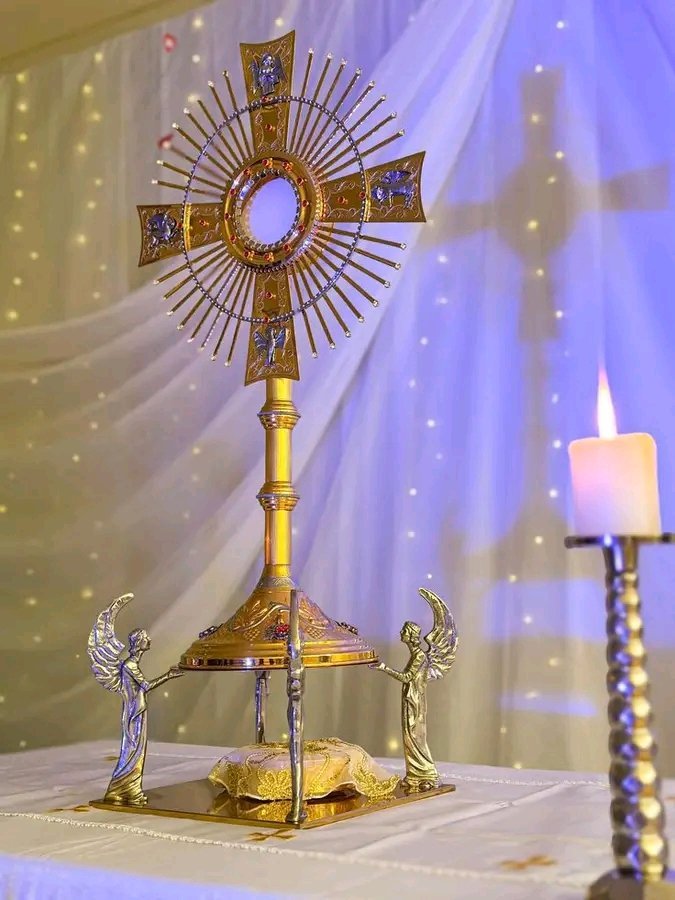 Cath0licP0dcast's tweet photo. If you see this, i will be praying in front of the blessed Sacrament for all your intentions https://t.co/EvEn4XQjm0