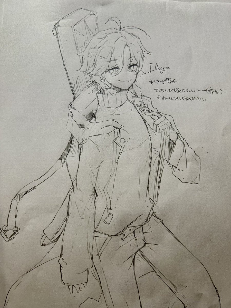 2tori22's tweet photo. 蕁麻疹ひんどくておててぐるぐる巻きの状態で書いたロエニキと風呂上がりのふわふわおててでかいたイルくゅです
かきてえかきてえ言うとったバンドパロのやつ https://t.co/AfzYbeK9EA