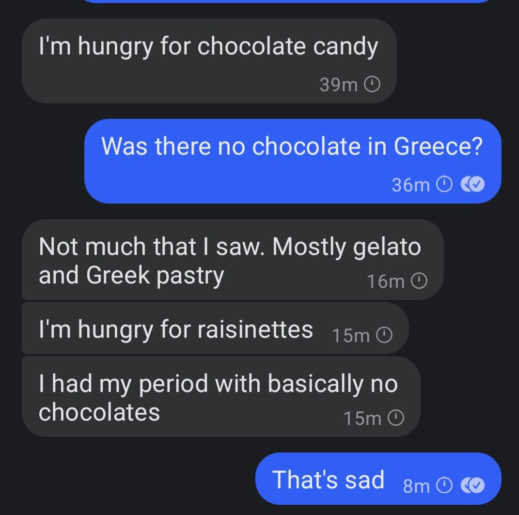 AuthorLenoir's tweet photo. I understand how amazing it is to be texting my wife over the North Atlantic on a plane. However, our conversation... https://t.co/3Vd4UX9YOv