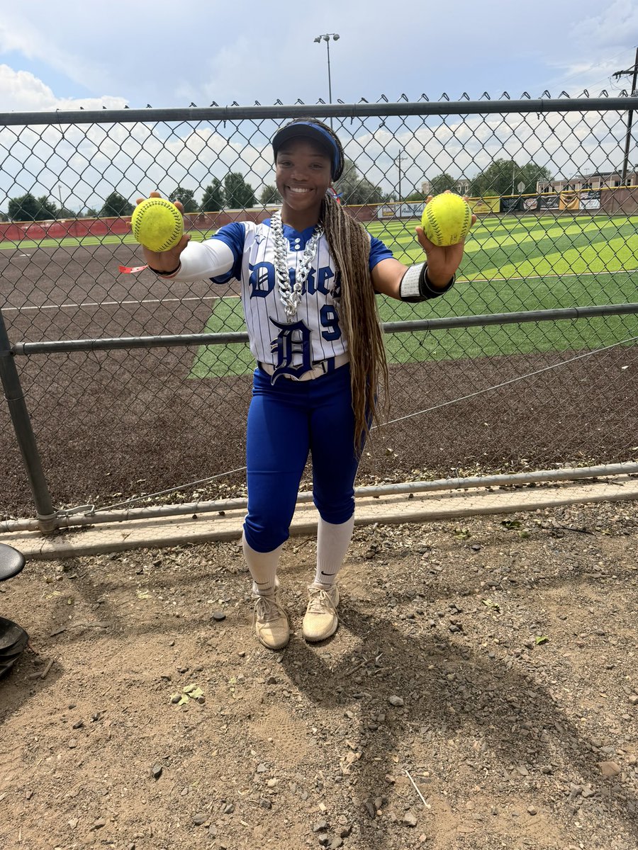 LadyDukesBryant's tweet photo. COLORADO ✅💙💣
@COSparkFire 

Bracket play was electric.

💣 Nakayla Collins: 2 HR
@NakaylaC5  💣 CJ Stephenson: 2 more bombs added to her season total
@cjstephenson19 

Power. Speed. Confidence. The Lady Dukes Bryant offense showed out all week.

Next stop: ATL Legacy. ✈️🥎
@legacyshowcase1