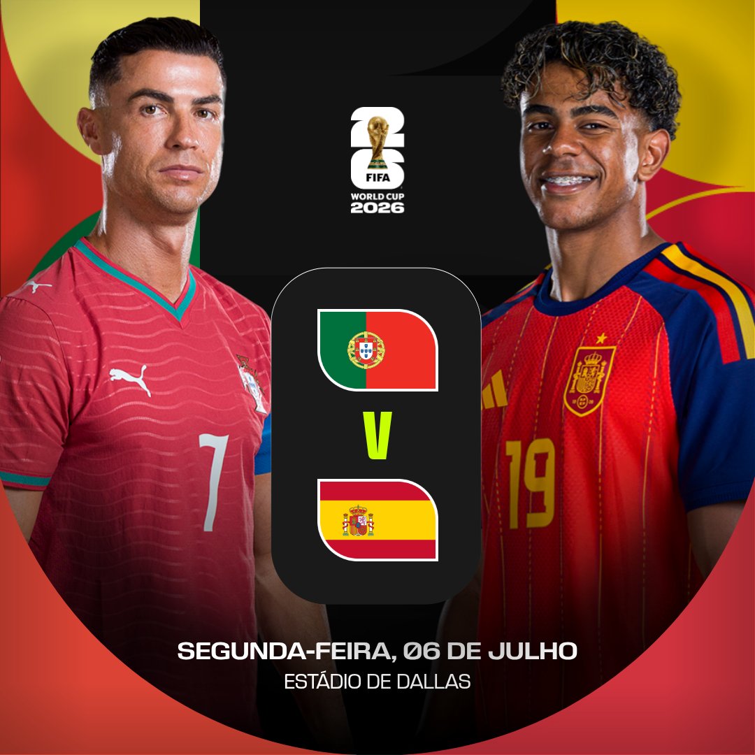 fifaworldcup_pt's tweet photo. Clássico ibérico valendo vaga nas Quartas da #CopaDoMundoFIFA 🇵🇹🇪🇸