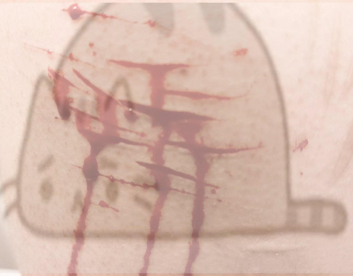 SS3RED's tweet photo. ALL FAKE MAKEUP SFX #shtwt https://t.co/waQpVhE0Nw