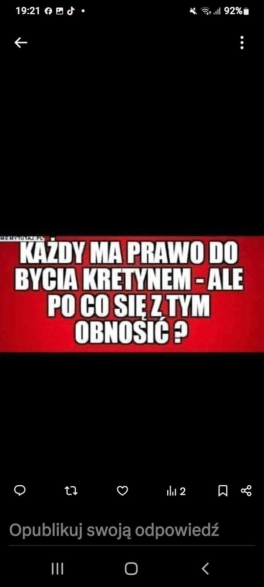 Crispy7231's tweet photo. @lachelndteufel Zjebie tuskowy wam to już się wszystko jebię w tych pustakach. https://t.co/gouFjl0SMw