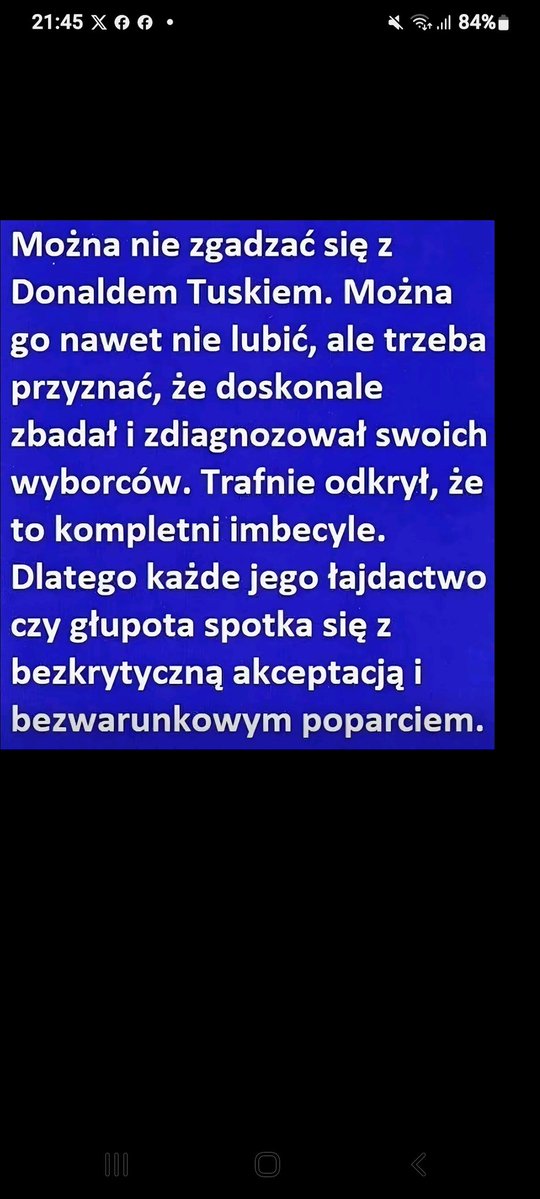 Crispy7231's tweet photo. @lachelndteufel Zjebie tuskowy wam to już się wszystko jebię w tych pustakach. https://t.co/gouFjl0SMw