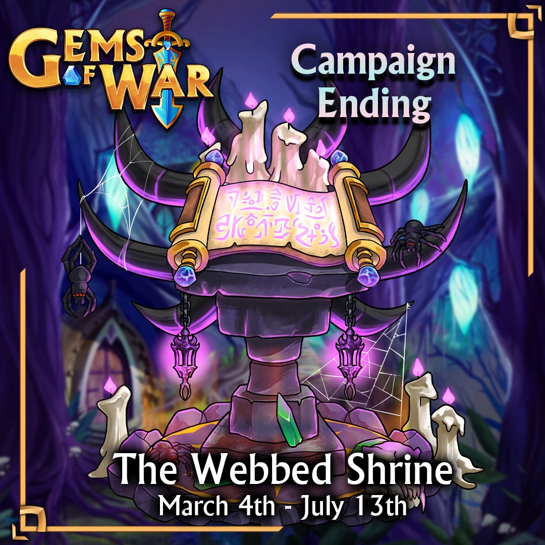GemsOfWar's tweet photo. It's the final days of the current Campaign!
https://t.co/N5QgaIplzW https://t.co/UtzMDIKWjJ