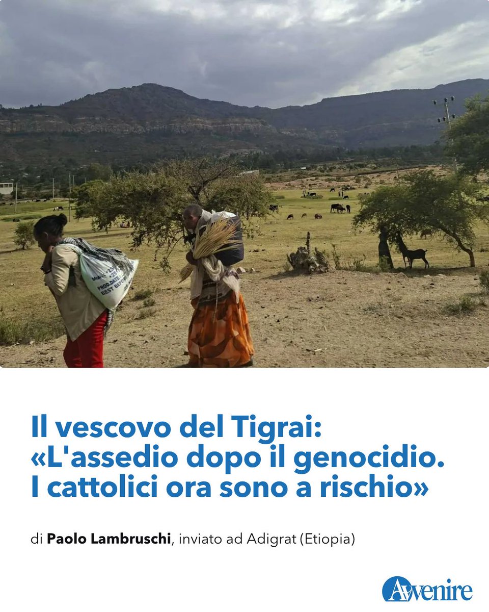 Avvenire_Nei's tweet photo. Tesfaselassie Medhin è eparca di Adrigat, nel nord dell’Etiopia. Quattro anni dopo la fine della guerra civile, la tensione è di nuovo alta. «Niente di quello che fu promesso con gli accordi di pace di Pretoria è stato realizzato». Leggi l'intervista di Paolo Lambruschi, inviato ad Adigrat (Etiopia) https://t.co/xnx9QlXLjO