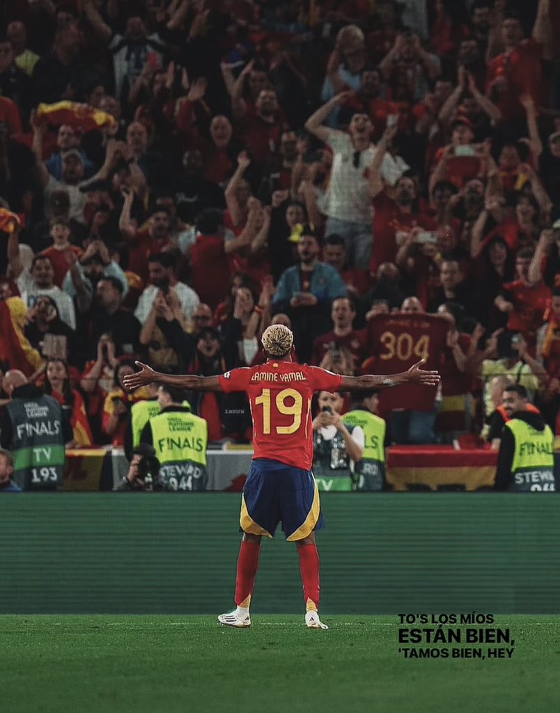 TouchlineX's tweet photo. 🚨📲 𝗡𝗘𝗪: Lamine Yamal on Instagram ahead of facing Portugal. https://t.co/pQKwGD5q5R