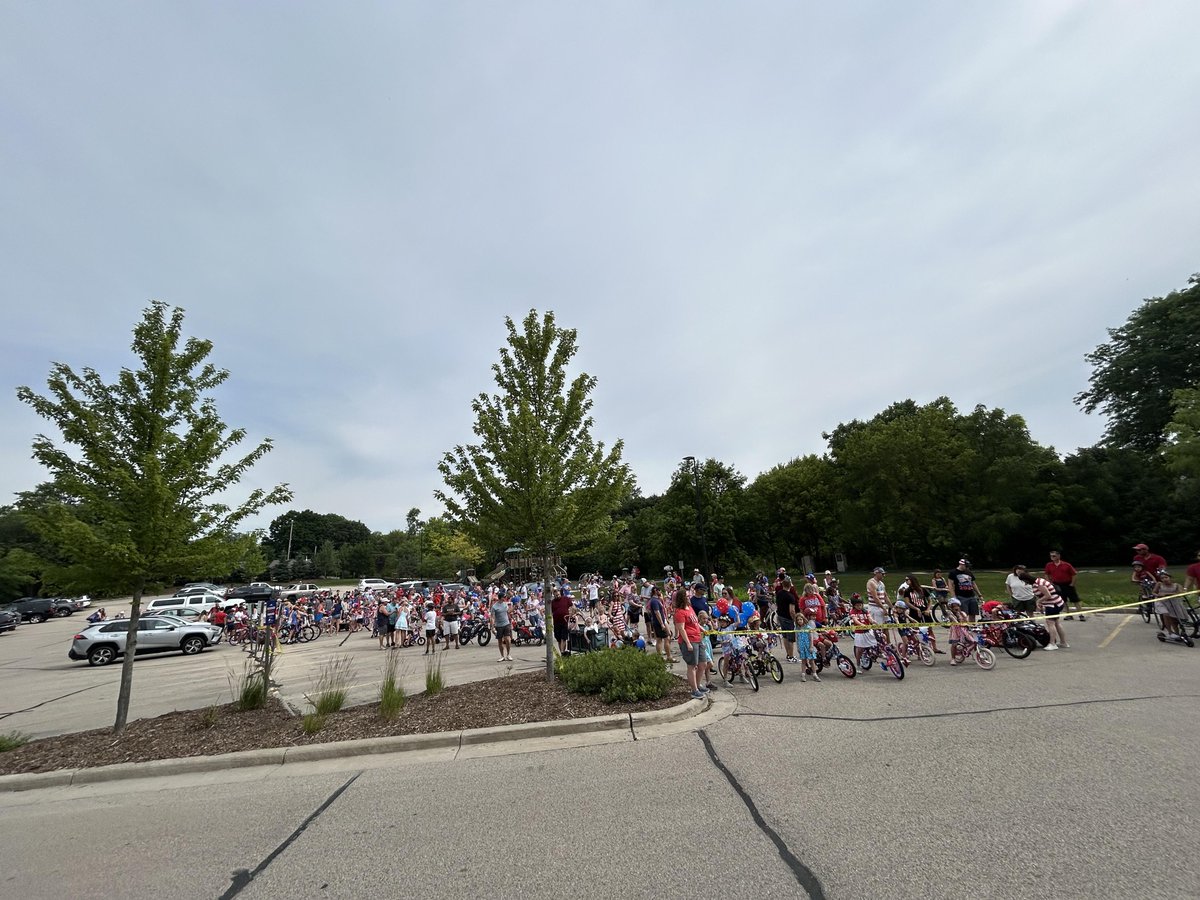 VillageSussex's tweet photo. What a way to celebrate the 4th! Thanks to everyone who joined our first-ever Community Walking Parade and filled Main Street with patriotic spirit. ❤️🤍💙 Swipe through the photos, tag your friends and family, and relive a fun morning in Sussex! 📸 https://t.co/nQ5D1nReQp