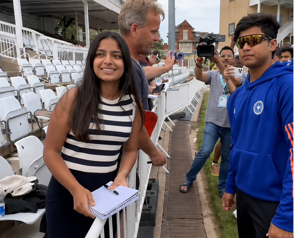 arshdeep3444's tweet photo. 🚨  Indian girl proposed to Vaibhav Suryavanshi🚨

Indian Girl 🗣️: Hey Vaibhav, do you have a girlfriend? I'm your biggest fan. I came all the way to England just to watch you bat.

Vaibhav Suryavanshi 🗣️: Yes, I do have a girlfriend... and her name is Cricket. Cricket is my first and only love. I'm just a 15-year-old boy, and right now my only focus is playing cricket.