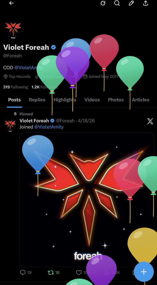Violet Foreah tweet media