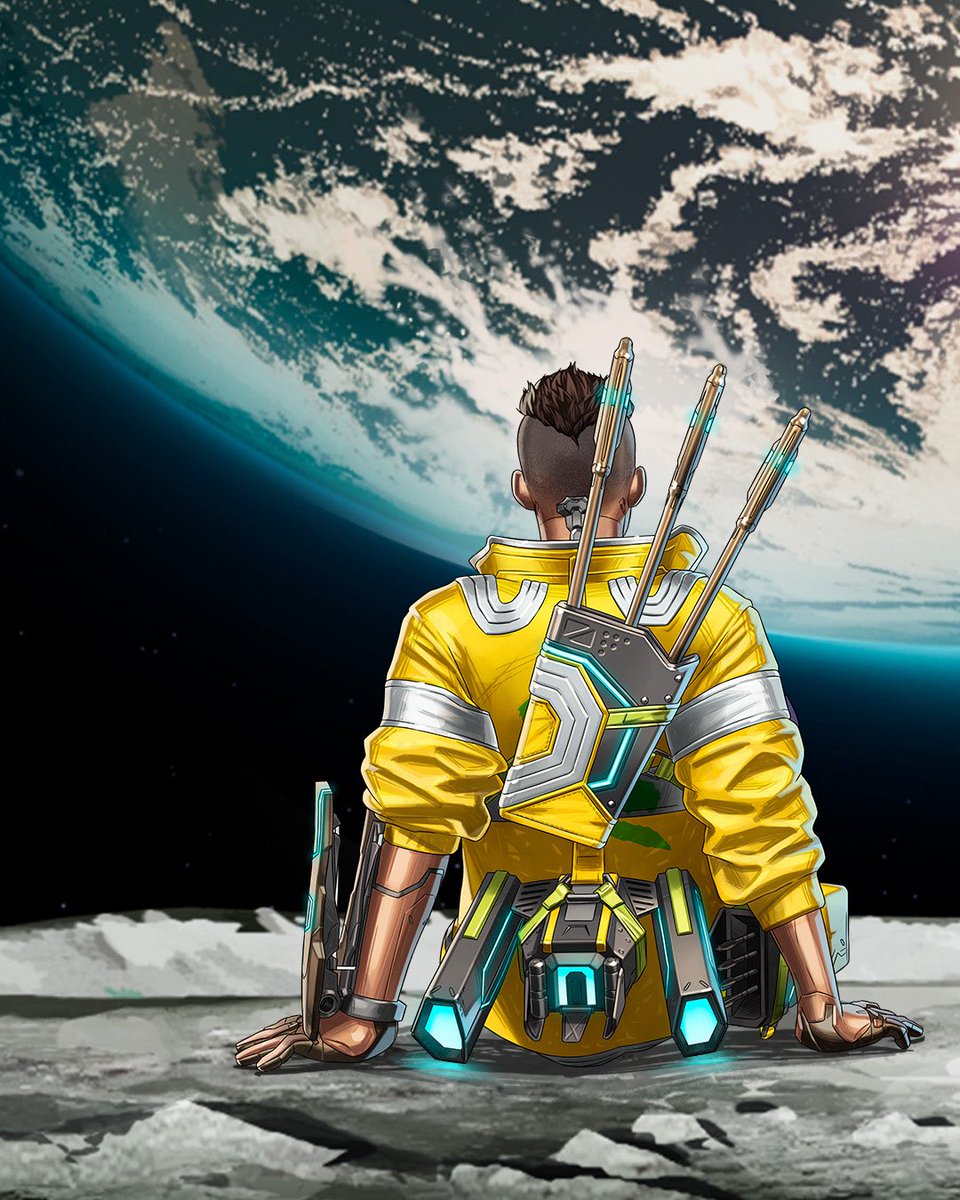 FabianoGuarin0's tweet photo. “Some views are worth sharing” 

Apex X Cyberpunk

Sparrow will be receiving his first legendary collab skin, impersonating David from Cyberpunk 2077! 

#ApexLegends #Sparrow https://t.co/1ocesIeZSD