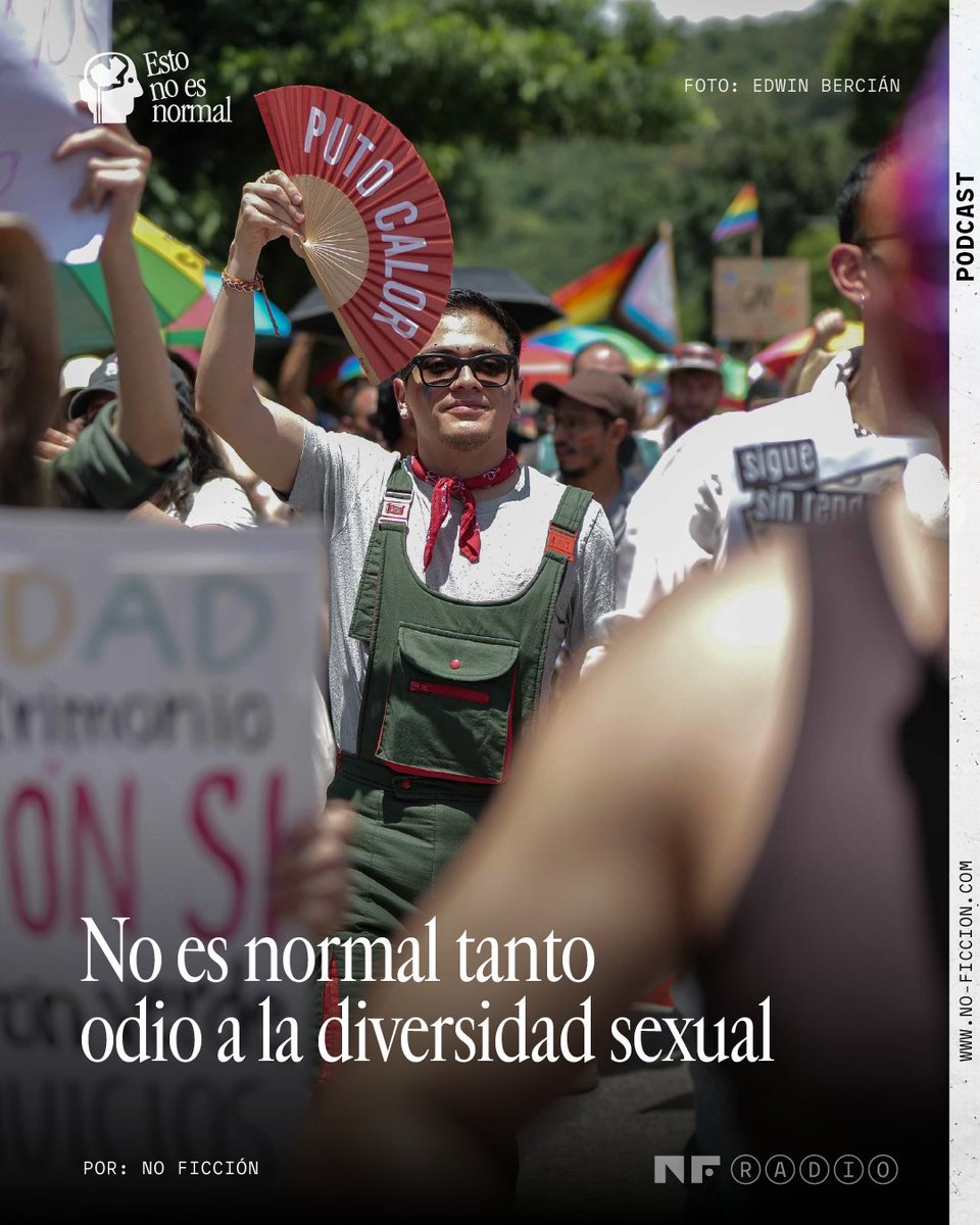 noficciongt's tweet photo. 🎧Episodio 5 #EstoNoEsNormal | 🏳️🌈En nuestro quinto episodio de la segunda temporada de #EstoNoEsNormal, desarmamos las narrativas detrás de la violencia estructural hacia la diversidad sexual en Guatemala.
🎙️Escucha el episodio: https://t.co/wqghJ9DCeQ https://t.co/SXHNMBLAmA