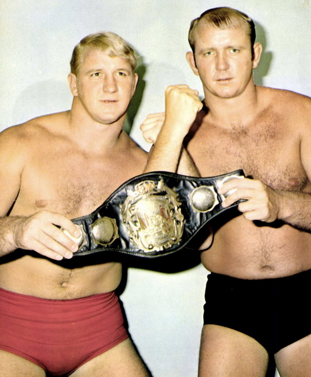 vintagepuro's tweet photo. Terry Funk &amp; Dory Funk Jr. (1970) 🌟 https://t.co/GBd38lqeHp