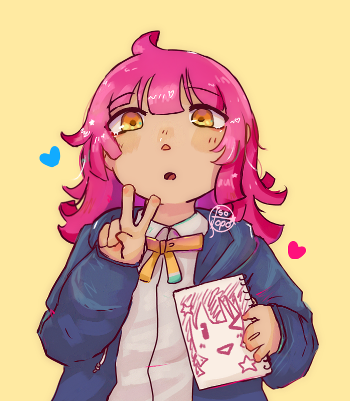 RlNALOVEBOT's tweet photo. I'm super late but here are my contributions for the LL Zine! It was a huge pleasure to work on it and to draw my favorite girls <33
#lovelive #LLFanZine16th #lovelive16th https://t.co/ibjNtwaJ0A