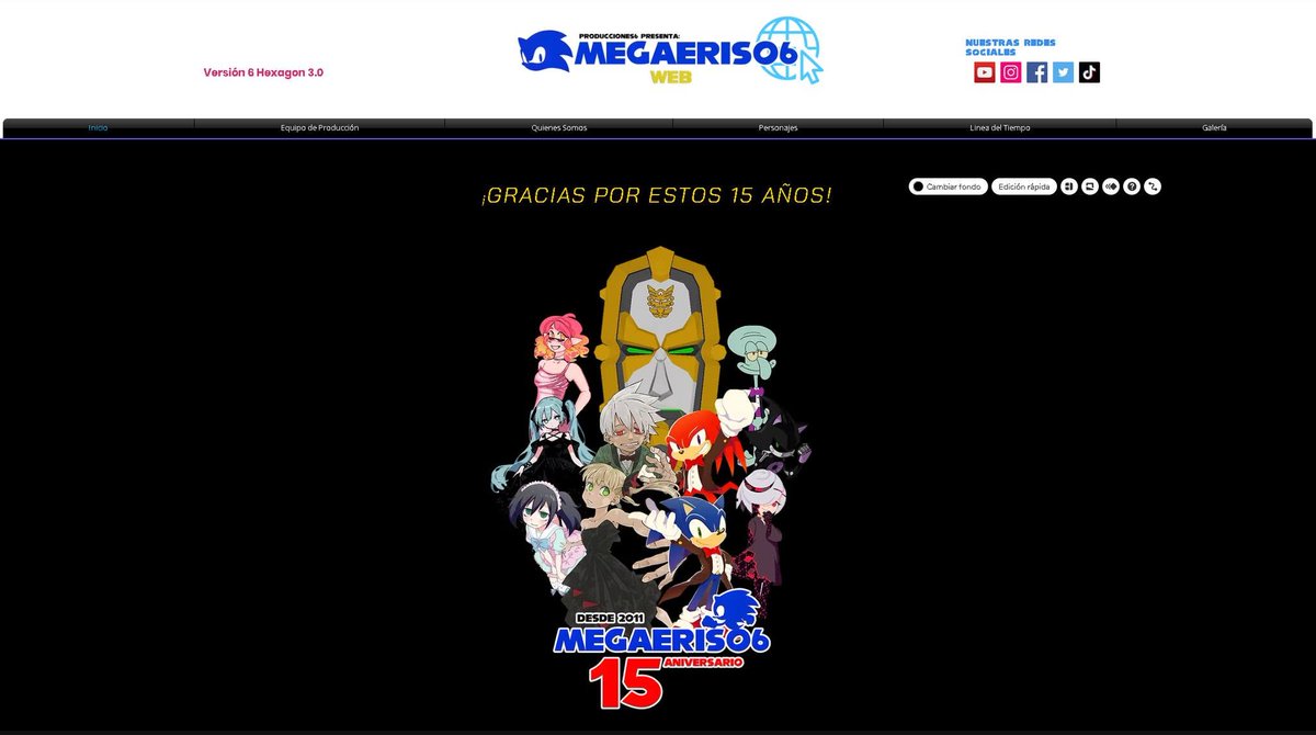 Megaeriso6P's tweet photo. La MegaPágina se ha actualizado tras 6 años abandonada, con nuevas secciones, diseño Hexagon 3.0 y mucho mas secretos .

Les recomendamos ver la galería, contiene imágenes inéditas sobre el desarrollo del MegaUniverso6:

https://t.co/8XcTMi9NZb https://t.co/WqYV1zq9j6