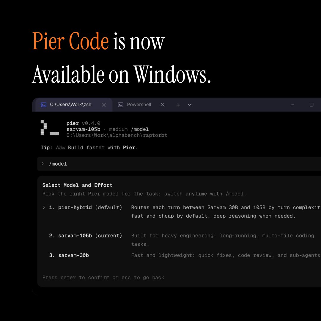 Pier Code tweet media