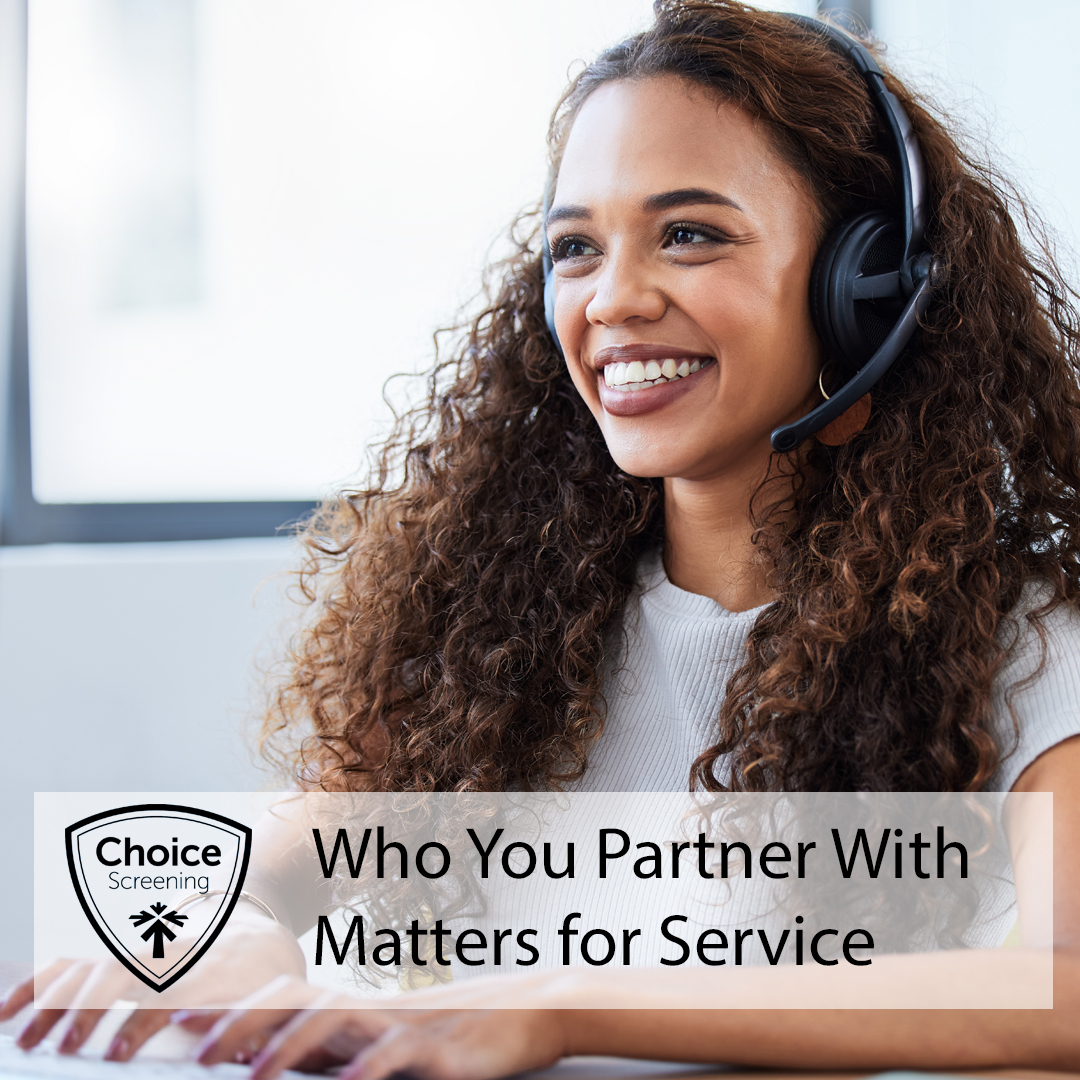 ChoiceScreening's tweet photo. Who You Partner with Matters! Real-time status updates are available in the Choice Screening app. We are creative in utilizing all resources available to obtain timely results to help you make informed decisions, faster.

#Service #BackgroundCheck #WhoYouPartnerWithMatters https://t.co/TJsdeTjbCM