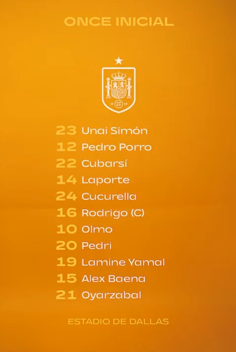 MCeleste1923's tweet photo. 🚨 Borja Iglesias (@BorjaIglesias9) volve a partir de SUPLENTE coa @SEFutbol 

⚽ Ás 21h (@La1_tve / @DAZN_ES) disputan fronte Portugal os 1/8 de final do #mundialdefútbol2026 

🐼 Moita sorte 'Panda'! https://t.co/ioNYXJpeUE