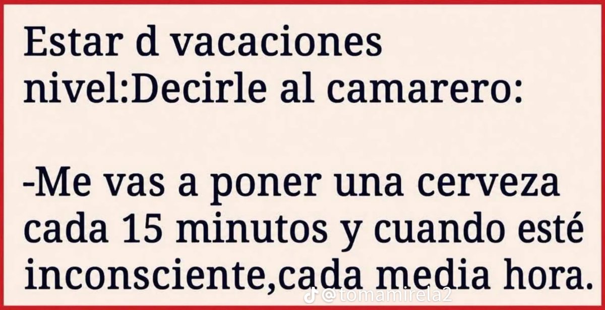 Thor_luisXVII's tweet photo. Estas son vacaciones. https://t.co/vZWsKGUcjJ