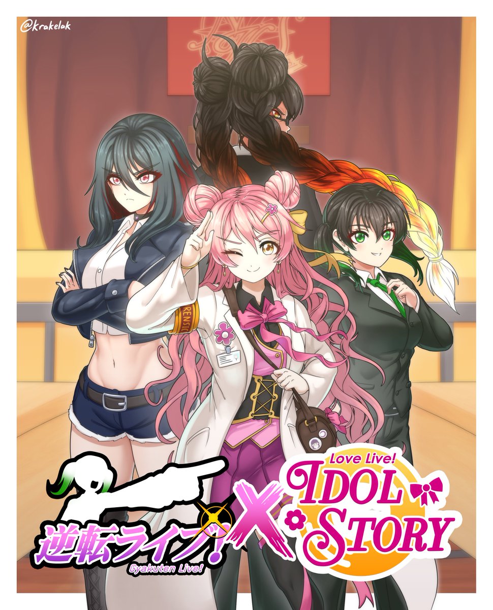 idoldotst's tweet photo. [Fan-Made] We LOVE when creativity sprouts in our fandom! ✨

Today we're showcasing a project that's been highly-acclaimed by fans: Gyakuten Live! 

A Love Live! fangame with Ace Attorney-like gameplay!

↓ Details Below ↓