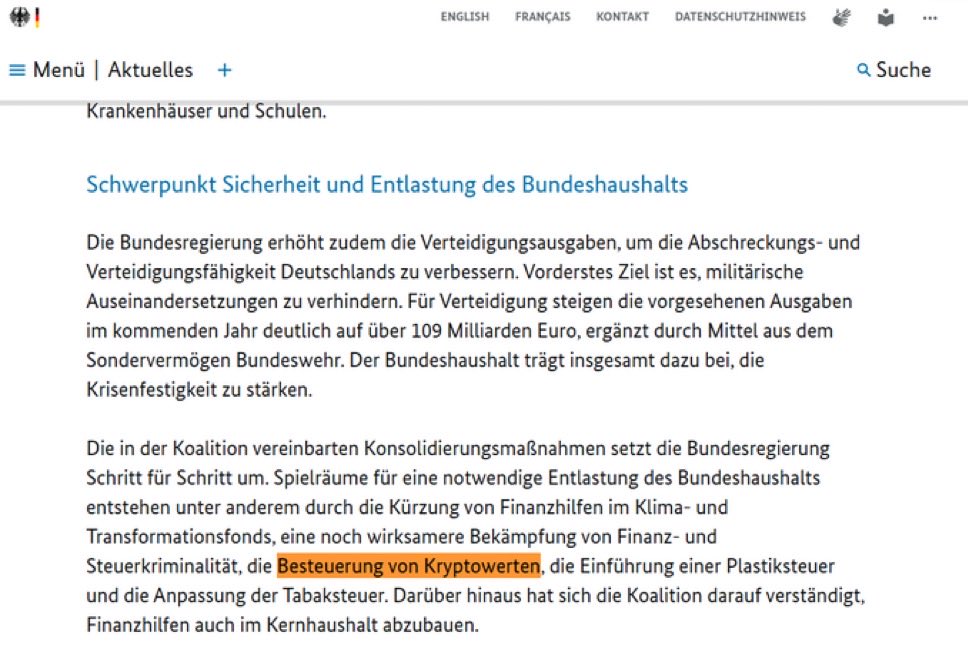 Plebius77's tweet photo. 🚨 ACHTUNG ‼️ 

Kauf so viele Bitcoin in 2026 wie möglich,
dann habt ihr wenigstens noch Bestandsschutz.

Sagt es Freunden, Familie und Bekannten!!! https://t.co/78GheziK9e