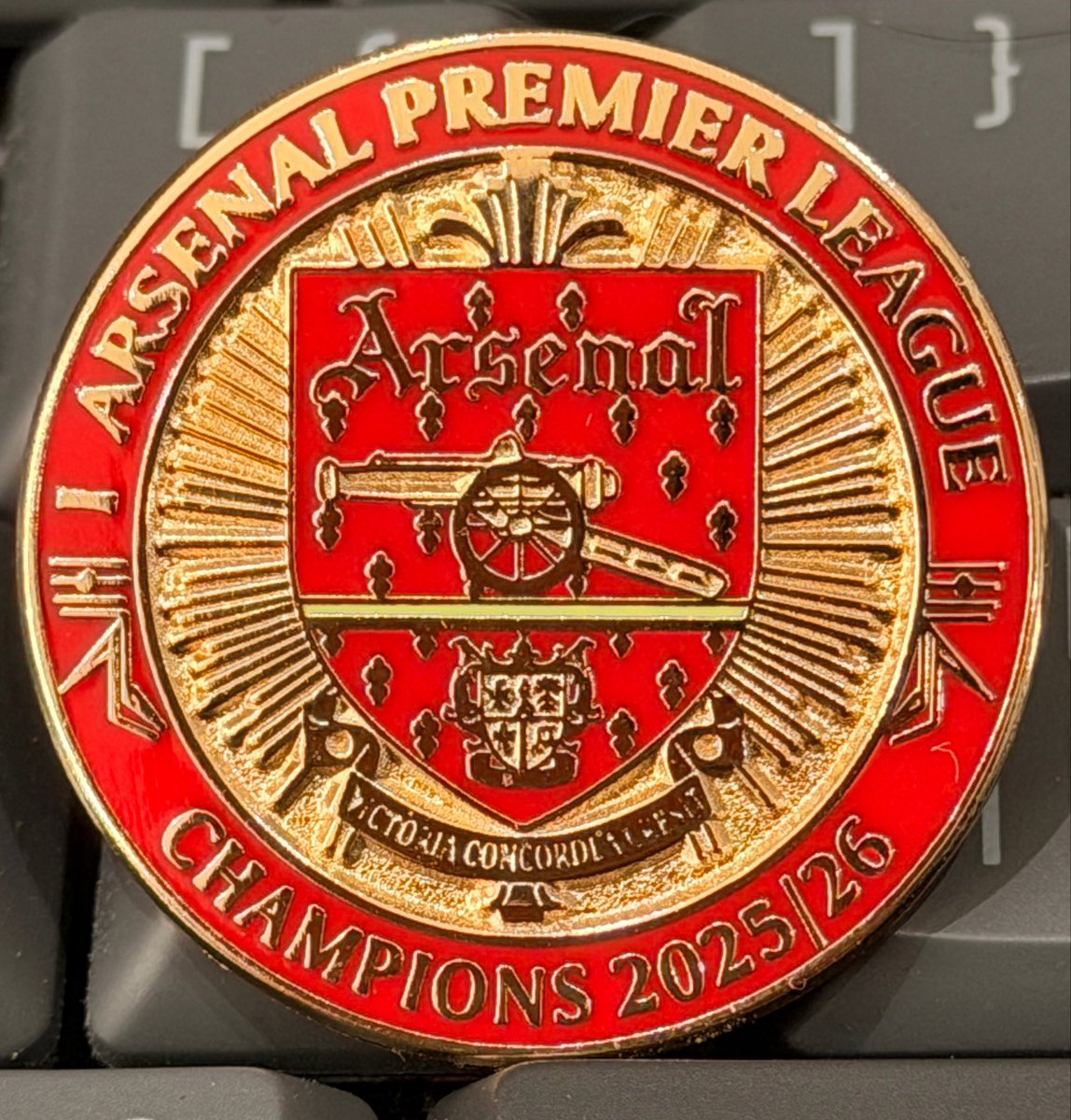 BlackScarfMarc's tweet photo. Now that’s a badge. https://t.co/cjd4o24Dn8