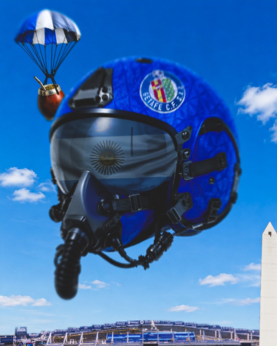 GetafeCF's tweet photo. Un 𝐧𝐮𝐞𝐯𝐨 𝐭𝐫𝐢𝐩𝐮𝐥𝐚𝐧𝐭𝐞 a punto de aterrizar en el Coliseum.

🇦🇷✈️💙 https://t.co/lnBvLLFaPQ