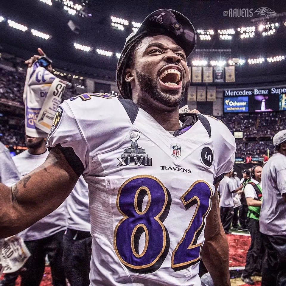 LiveRavenNation's tweet photo. Former Ravens WR Torrey Smith says Lamar Jackson is the best athlete to ever play a sport in Baltimore.

“He’s the best athlete that’s played a sport in Baltimore…I’ll double down on that.” https://t.co/FLCocjUIhD