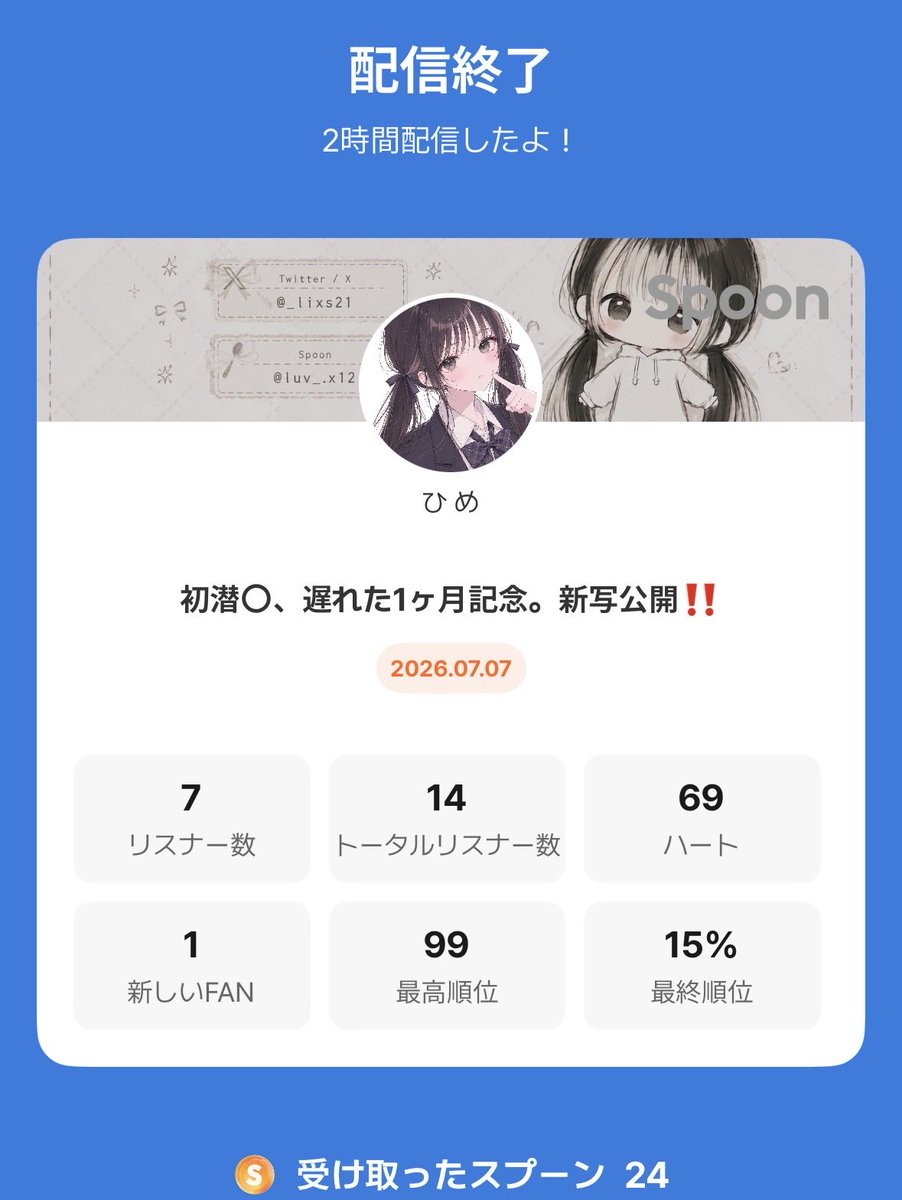 _lixs21's tweet photo. 0:00〜2:00
まじグダグダだった‼️

加賀くん、ruiくん、白馬の王子様(˶'ᵕ'˶ )︎
すぷ、ばすありがとうっ🫶🏻

おつひめちゃん♪♪ https://t.co/HyCRaccJN4