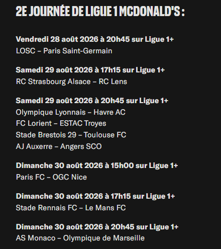 OL__Plus's tweet photo. #TFC - #OL le samedi 22 aout à 20h45, OL - #HAC le samedi 29 aout à 20h45. Les deux dans les multiplexes 4 matchs de #Ligue1+
#Calendrier #TFCOL #OLHAC 
(Ligue 1 : https://t.co/WkVOGB31wV) https://t.co/58Yg5KEmF1