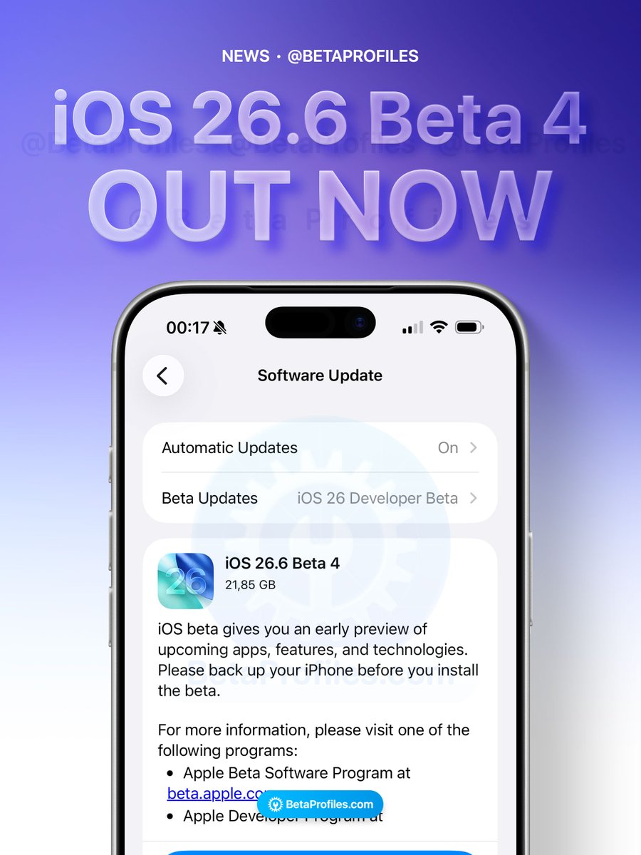 Beta Profiles tweet media