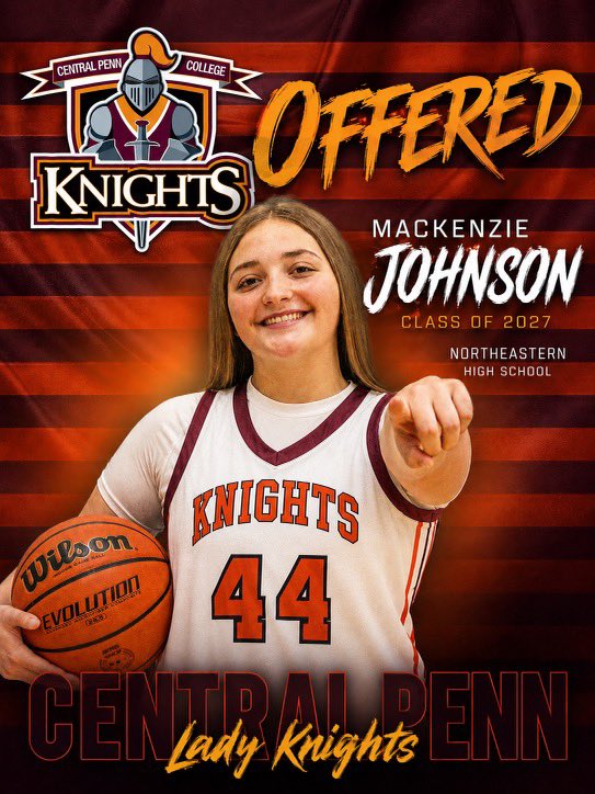 KenzJohnson_44's tweet photo. After a great discussion with @CoachReid_CPB, I am blessed to say I received an offer to play basketball at the next level. Thank you for this opportunity! @CentralPenn @CodyDudley87 @NortheasternGBB https://t.co/0z39ohFIpb