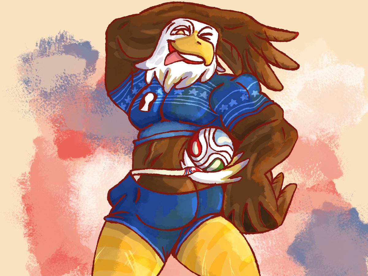 JellyStarrAD's tweet photo. Who’s excited for the US v Belgium match tonight #furry #yiff #gay #yaoi #R34 #bara #worldcup #worldcup2026 https://t.co/uVLQDUFoll