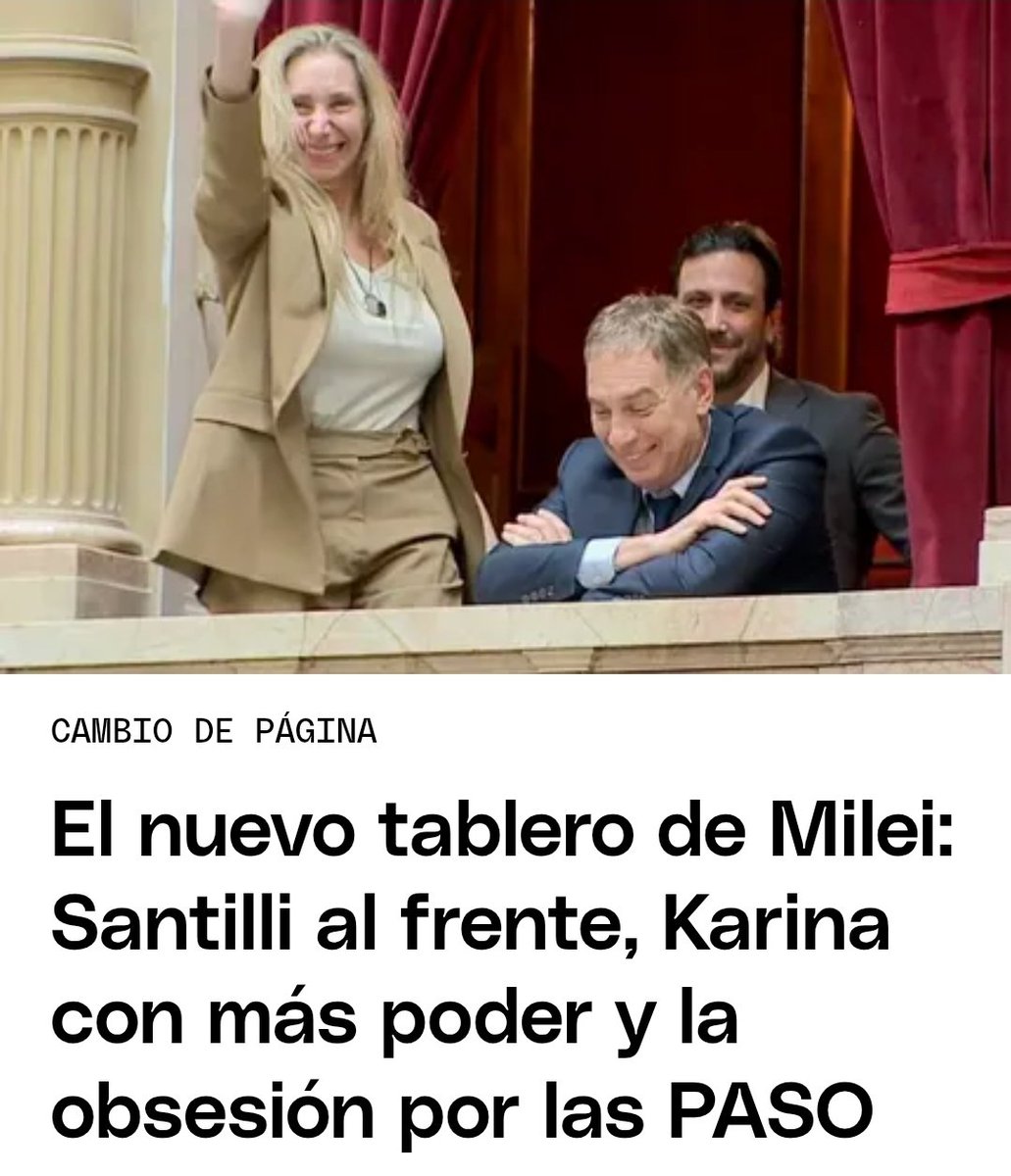 RicBenedetti's tweet photo. Vamos muchachos, no sean cagones.

¿Las PASO son caras? Dale...

YPF se gastó más de 128 mil millones de pesos en publicidad. El Banco Nación otros 30 mil millones.

Para la propaganda oficial siempre hay plata.

Para que la gente vote, de golpe, no.

Entonces Javo, a vos te hablo: decilo de frente.

¿Te molesta el gasto... o te molesta la competencia?

¿Te da miedo que los candidatos los elija la gente y no el teléfono de Olivos?

Vamos @jmilei.

Vos podés.

Escuchalo a Toto Caputo: si la economía está tan bien y, como dicen ustedes, van a arrasar en las urnas, las PASO deberían ser un trámite. Un paseo.

Entonces, ¿cuál es el miedo?

Dejá las PASO.

No te cagués en las patas...

No te me hagas el león para los discursos y el gatito cuando aparece la urna.