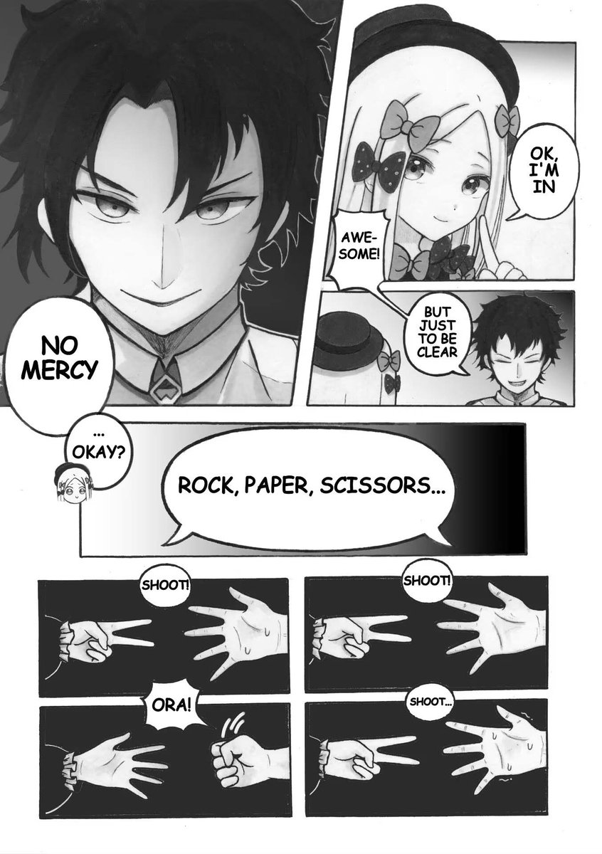 A_BaconWilliams's tweet photo. #FGO #漫画 ＃アナログ
Part One! https://t.co/CJLtiXiDtF