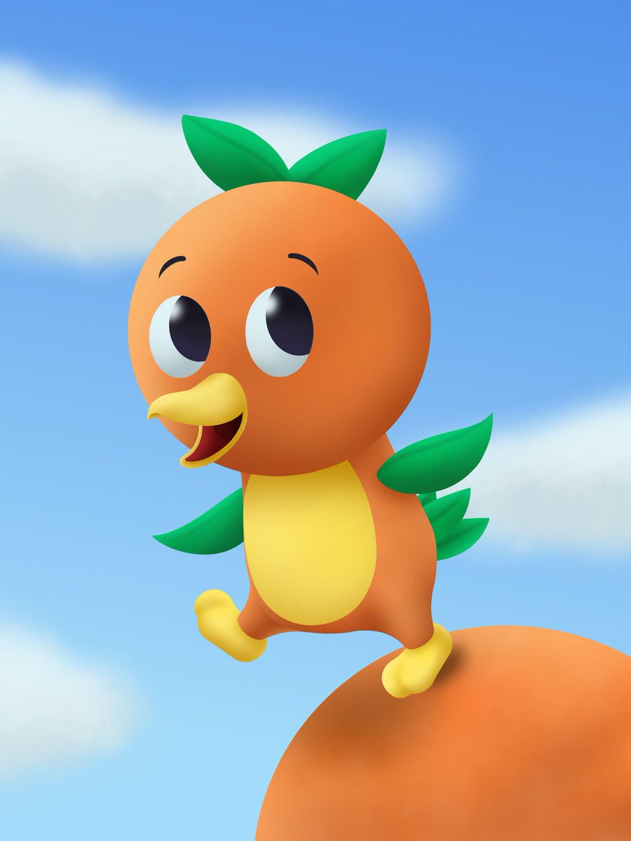 CMGee10's tweet photo. Orange Bird!
I love this lil' bird so much.
(old art) https://t.co/iVtmuCHE1B
