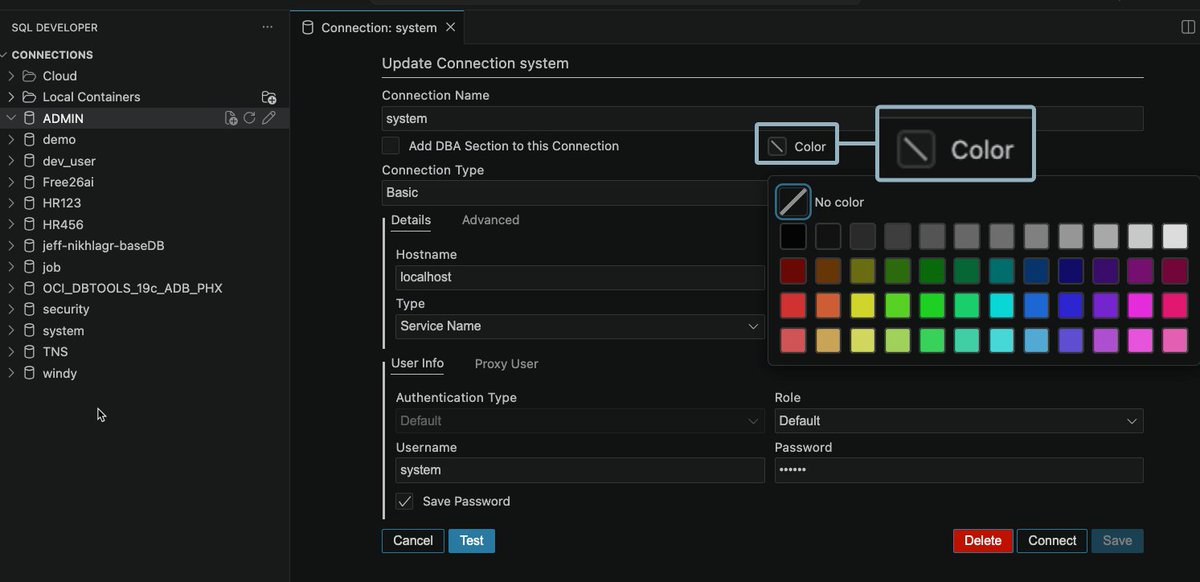 thatjeffsmith's tweet photo. By popular request, this is now supported for #oracle #sqldev #vscode https://t.co/R9ygWDZfLj