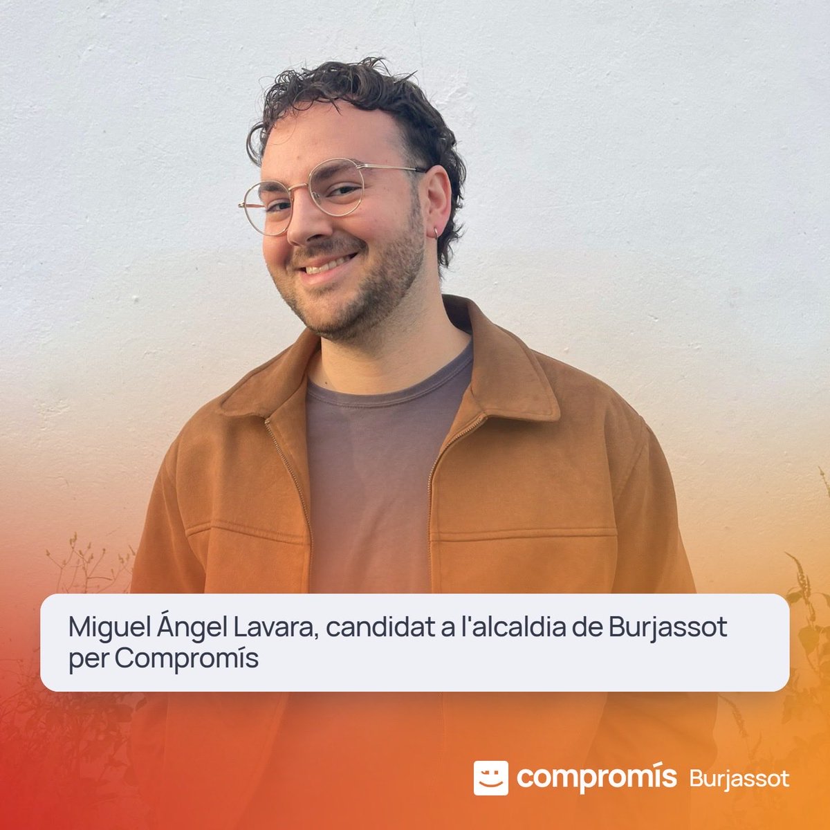 compromisburja's tweet photo. El passat dissabte, l'assemblea de Compromís per Burjassot va elegir a Miguel Ángel Lavara com a candidat a l'alcaldia per a les pròximes eleccions municipals. 🗳️
Estem preparats. Volem que Miguel siga el nostre pròxim alcalde! 🤝🧡
#Burjassot #Compromis #MiguelAlcalde https://t.co/nBTQoUWF0J
