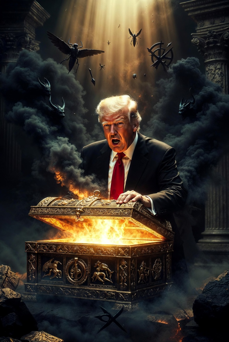 BobBongo1's tweet photo. Pandora's box is real https://t.co/RXoGu3MfbF