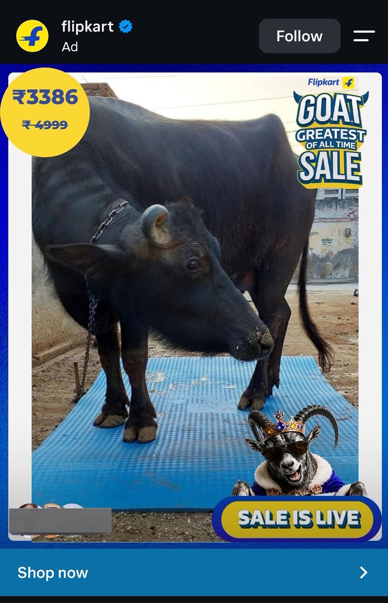 Pirate_Hoon's tweet photo. Flipkart wtf??
#flipkart #flipkartsale #goatsale https://t.co/wMypWltGXY