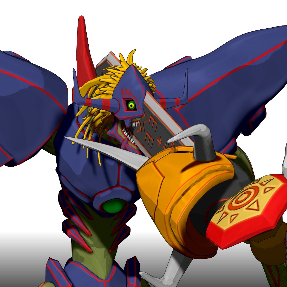ymk64647403's tweet photo. Our War Game #zbrush #digimonfanart https://t.co/nTiLldh1HR