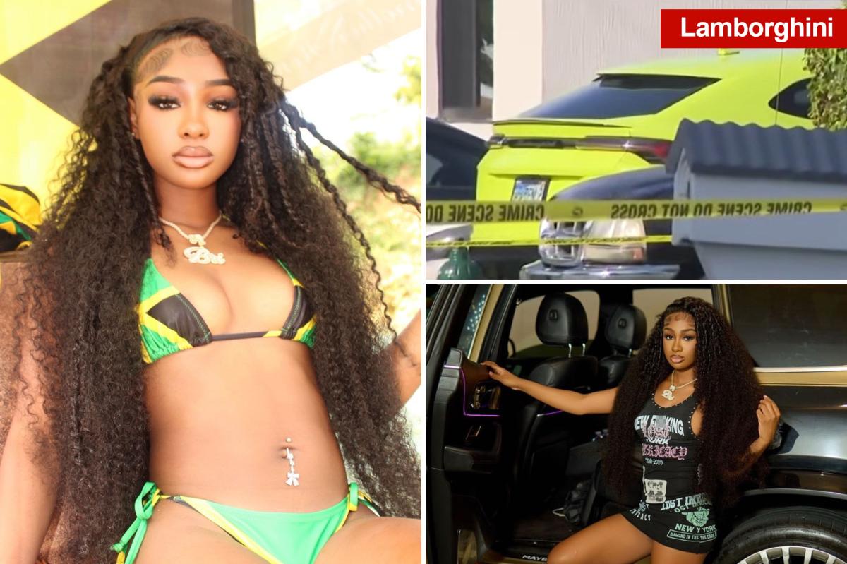 nypost's tweet photo. Florida influencer DreamDoll Brii dead at 21 after being shot in lime green Lamborghini https://t.co/RrqlbUC4Hc https://t.co/sbG6mM4jk3