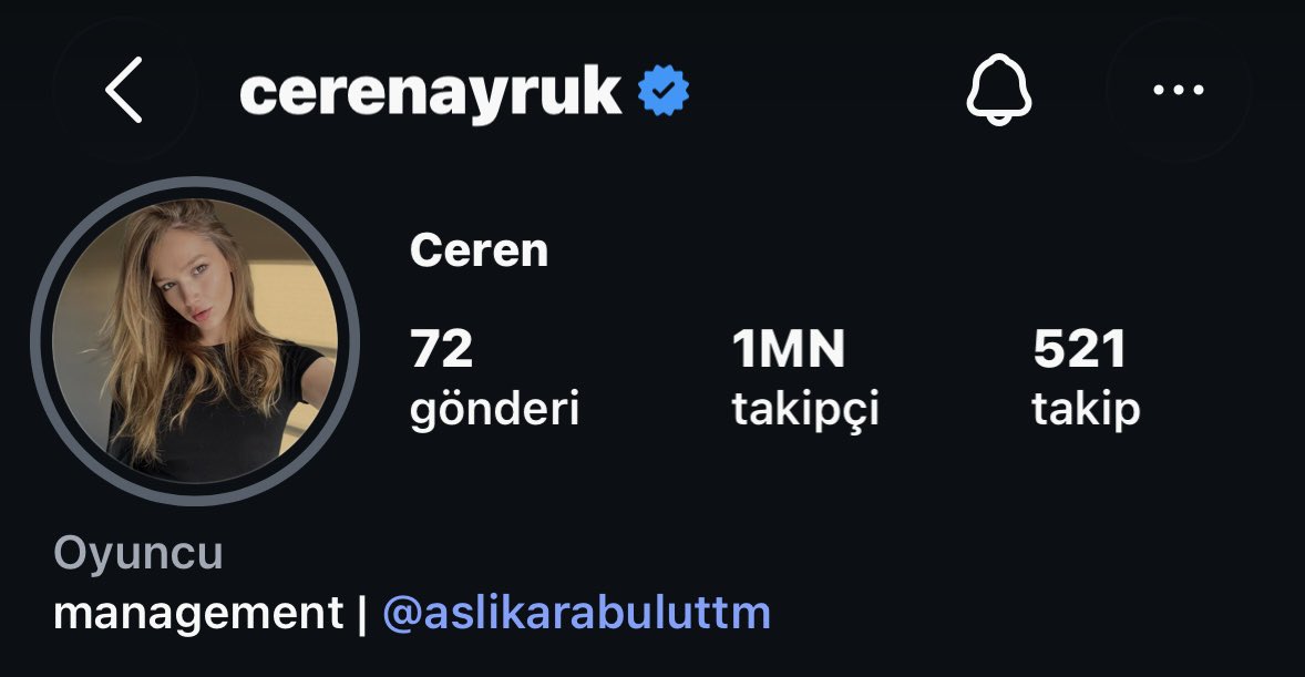 godiiswomann's tweet photo. Dizi başladığında 61 bindi şimdi 1 milyon oldu çok güzel büyüdü artık kıymeti biliniyor hep parla cerenim🌟 https://t.co/0GgHaXNLgn