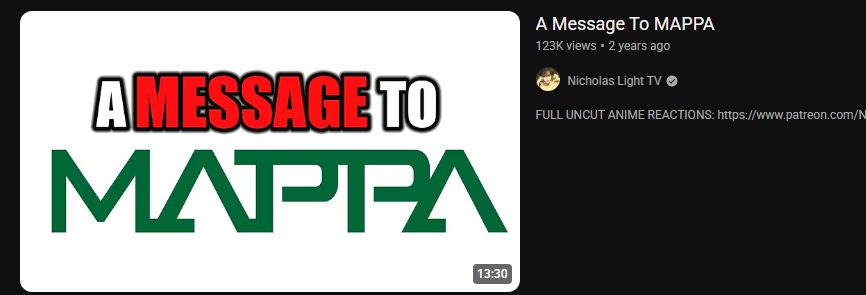 RBatman5000's tweet photo. @HashimAlz88722 @Kannas_Ricebowl Yea, and he made a video defending the Mappa animators on jjk s2 years ago but would slander opm s3 animators even tho it's the same situation, he goes with the more popular opinion https://t.co/WS8TldaBW4
