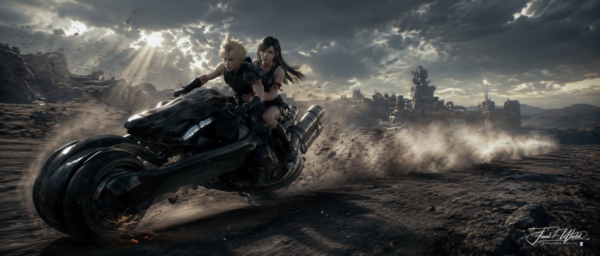 TifaVisualsFX's tweet photo. #FinalFantasyVII #FF7Remake #FF7Rebirth #FF7Revelation #SquareEnix https://t.co/hNYa8ii8rQ