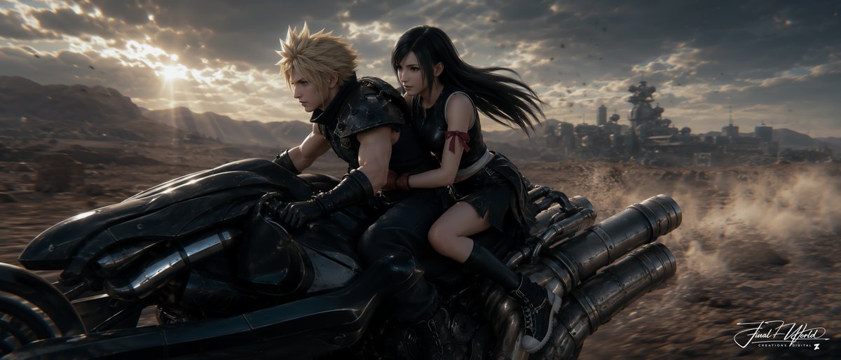 TifaVisualsFX's tweet photo. #FinalFantasyVII #FF7Remake #FF7Rebirth #FF7Revelation #SquareEnix https://t.co/hNYa8ii8rQ